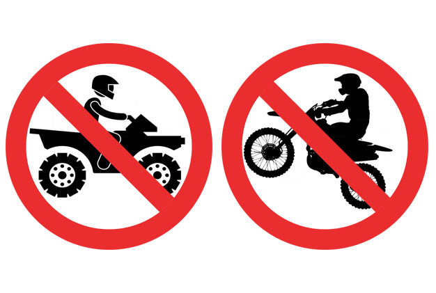 Zabrana vožnje motora i kvadova